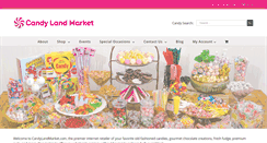 Desktop Screenshot of candylandmarket.com